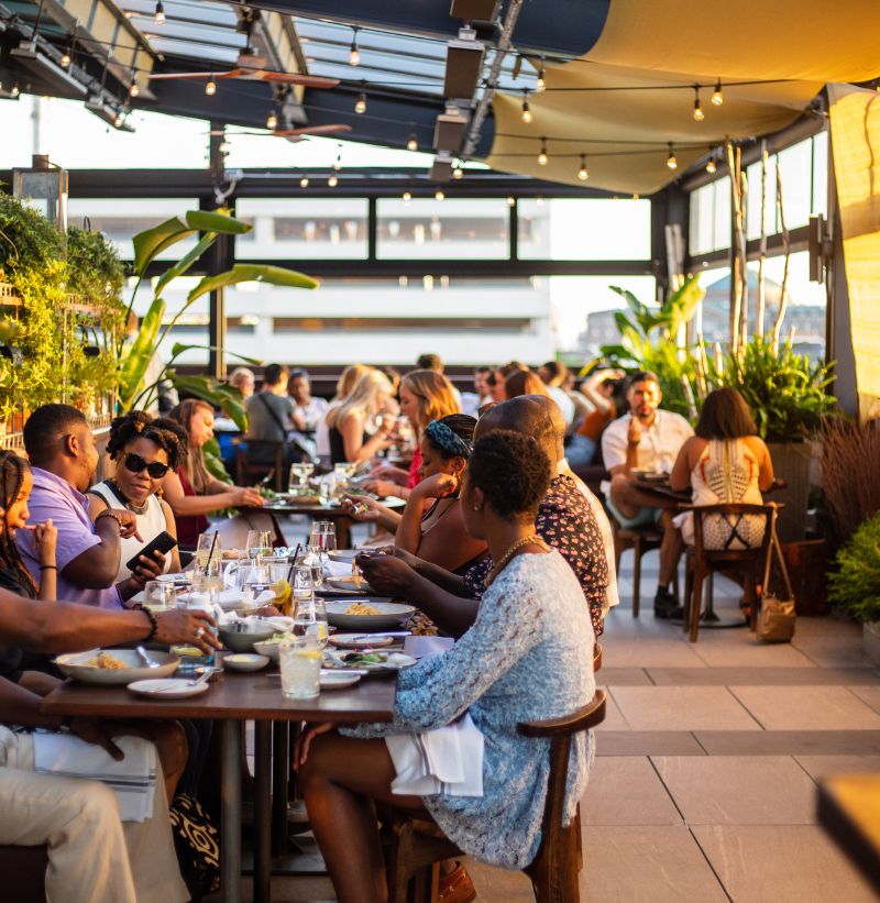 High George | Rooftop Dining in New Haven, CT | The Blake